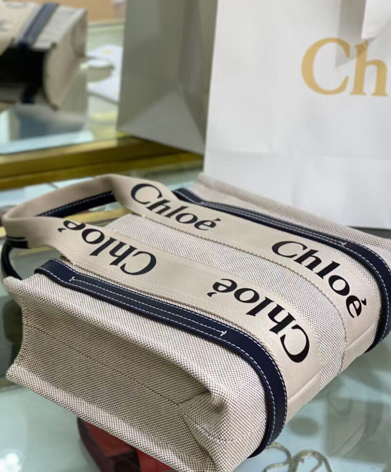 Chloe Small Woody Tote Bag